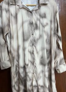 Stylish Tie-Dye Oversized Shirt