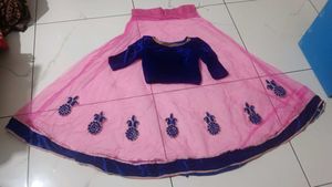 Maroon Lehenga Choli Set