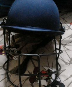Navy Blue Cricket Helmet