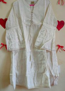 Off-White Midi Dress