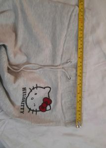 Cute Hello Kitty Grey Skinny Lounge pants