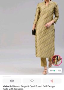 Myntra branded Elegant Kurta set