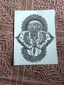 Handmade Ganesha Mandala Art🪷