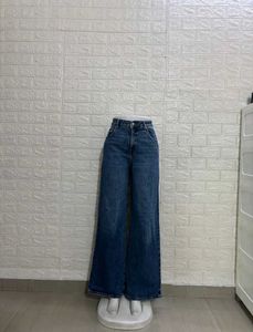 h&m Classic Blue baggy Wide Leg Jeans