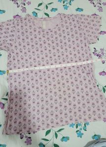 Cute Comfy Lavender Floral Pajama Set