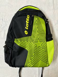 🆕Lotto Black Laptop Backpack