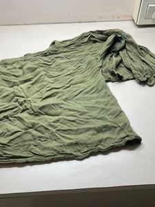 Boho Green Off-Shoulder Tunic Top