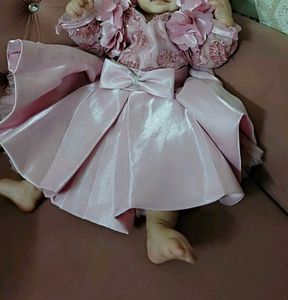Adorable Pink Party Dress for Girls 16 size