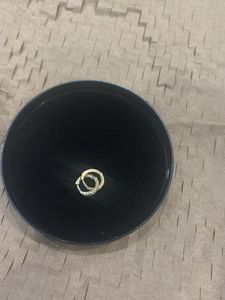 Sparkling Gold Hoop Earrings