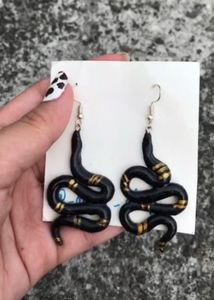 Unique Snake Earrings