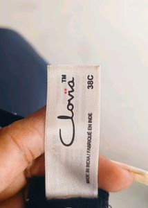 Black Printed Bra