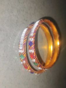 Designer Bangles with Stones