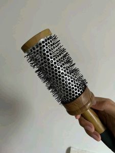 Round wooden Hair brush
