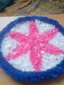 Handmade Crocheted Star Coaster