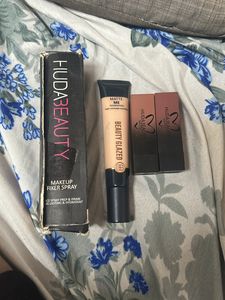 Foundation, Fixer Nd Lipsticks