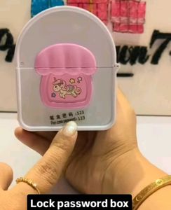 Cute Unicorn dual Password Lock Box
