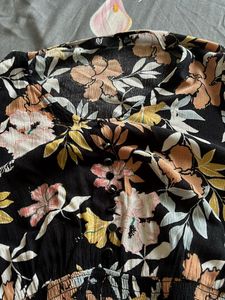 Floral Print Midi Dress