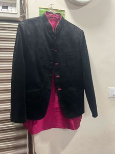 3 pcs indo western suit for men