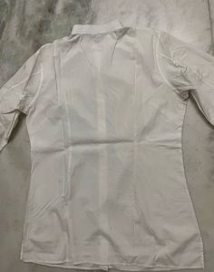 Classic White Button-Down Shirt