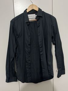 Calvin Klein Jeans Black Button-Up Shirt