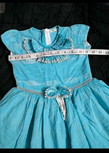 Adorable Blue Dress for Girls