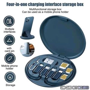 4-in-1 Charging Cable Storage Box