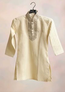 Men's Striped Kurta