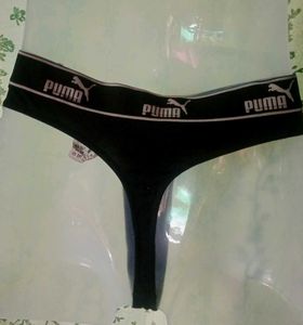 PUMA Black Thong