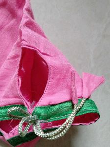 Pink Embroidered Kurta