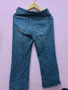 H&amp;M Wide Leg Denim Jeans