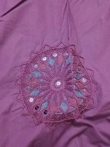 Hugo Boss Purple Embellished Shirt
