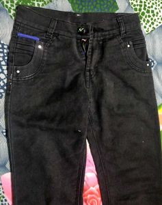 Black Casual Pant For Boys 14 to 16 Years