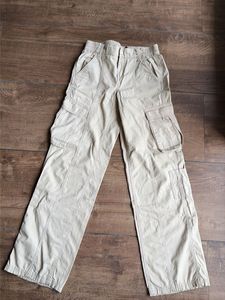 H&M Khaki Cargo Pants S-M size