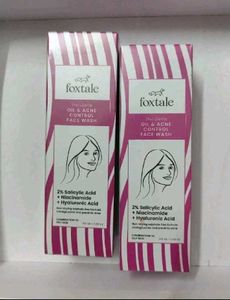 Foxtale Oil & Acne Control Face Wash