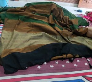 Striped Cotton Saree