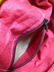 Clutches purse  pink 5 in one leather/Stylish/uniq
