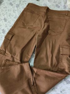 Brown Cargo Pants