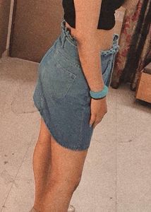Cute Denim Mini Skirt