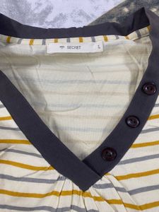 Comfy Striped Pajama Set
