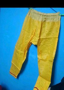 Yellow Embroidered Kurta Set with Dupatta