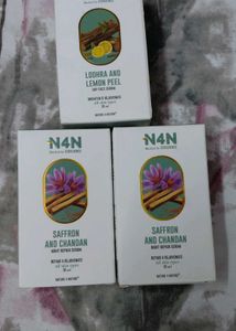 N4N Skin Serums - Saffron Chandan,Lodhra Lemon