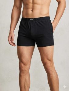 Men's Black Boxer Shorts