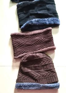 Winter Hat and Neck Warmer Set
