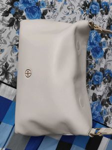 IRTH Twilight White Shoulder Bag