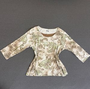 Paisley Y2K Top