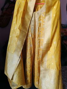 Chanderi silk Salwar Kameez 3pc