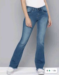 Blue Flare Jeans