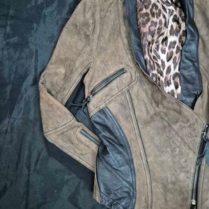 y2k Stylish Asymmetrical Leather Jacket
