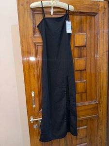 Chic Black Slip Dress