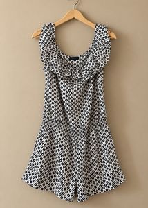 Cute Floral Print Romper